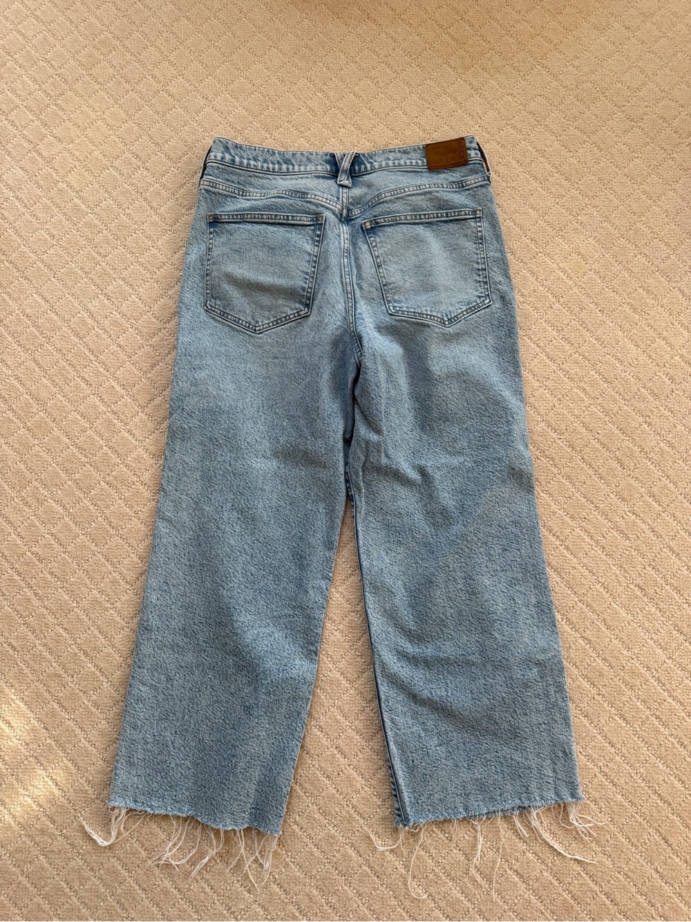 J. Crew Slim Wide Leg Jean, Size 30 - Picture 5 of 5